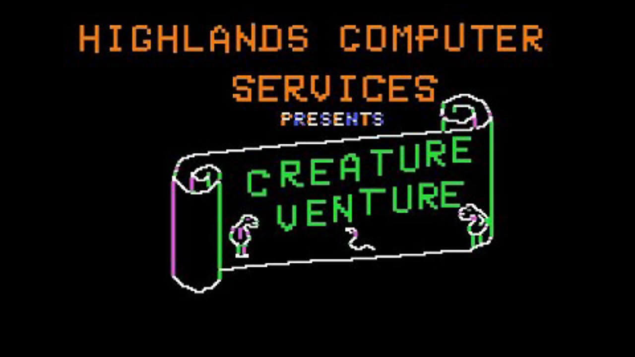 Creature Venture walkthrough (Apple II - Highland Computer Service)