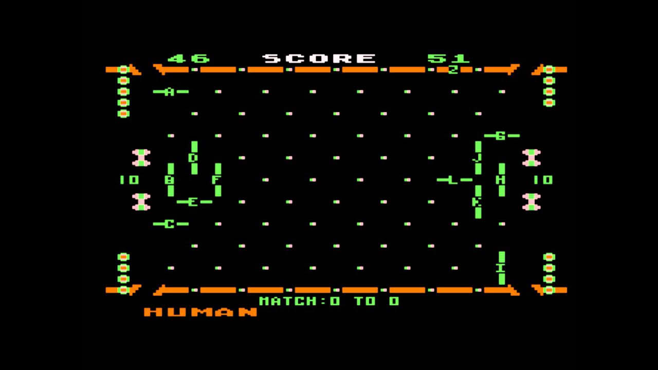 Ricochet for the Atari 8-bit family