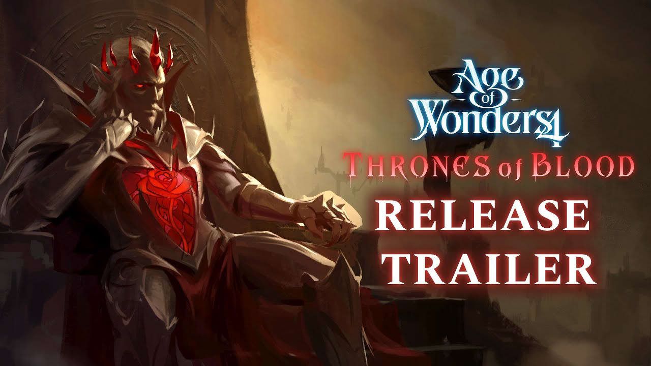 Age of Wonders 4: Thrones of Blood | Release Trailer [GOG]