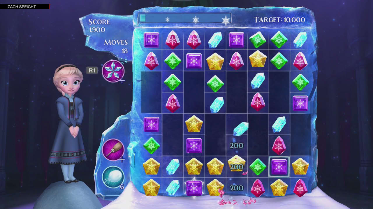 FROZEN FREE FALL (ONE LIFE RUN) PS3