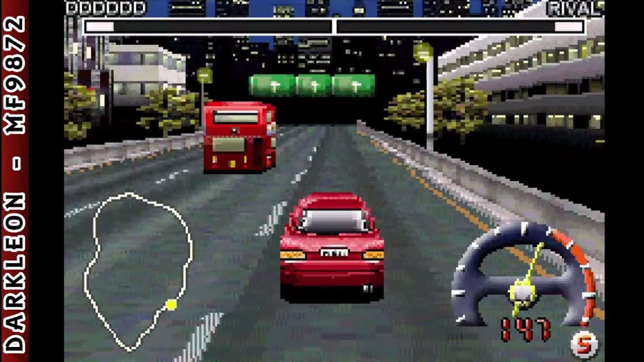Game Boy Advance - Tokyo Xtreme Racer Advance © 2005 Crave - Gameplay