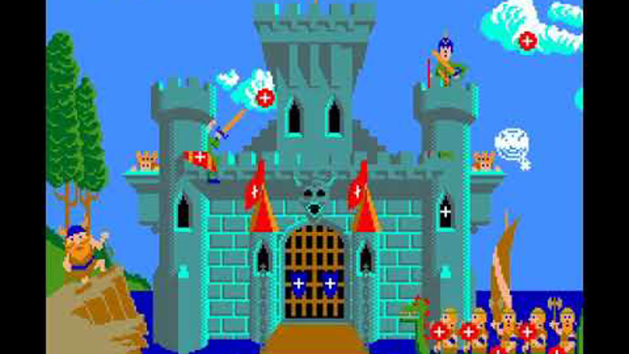 Arcade Game: Great Guns (1983 Stern Electronics)