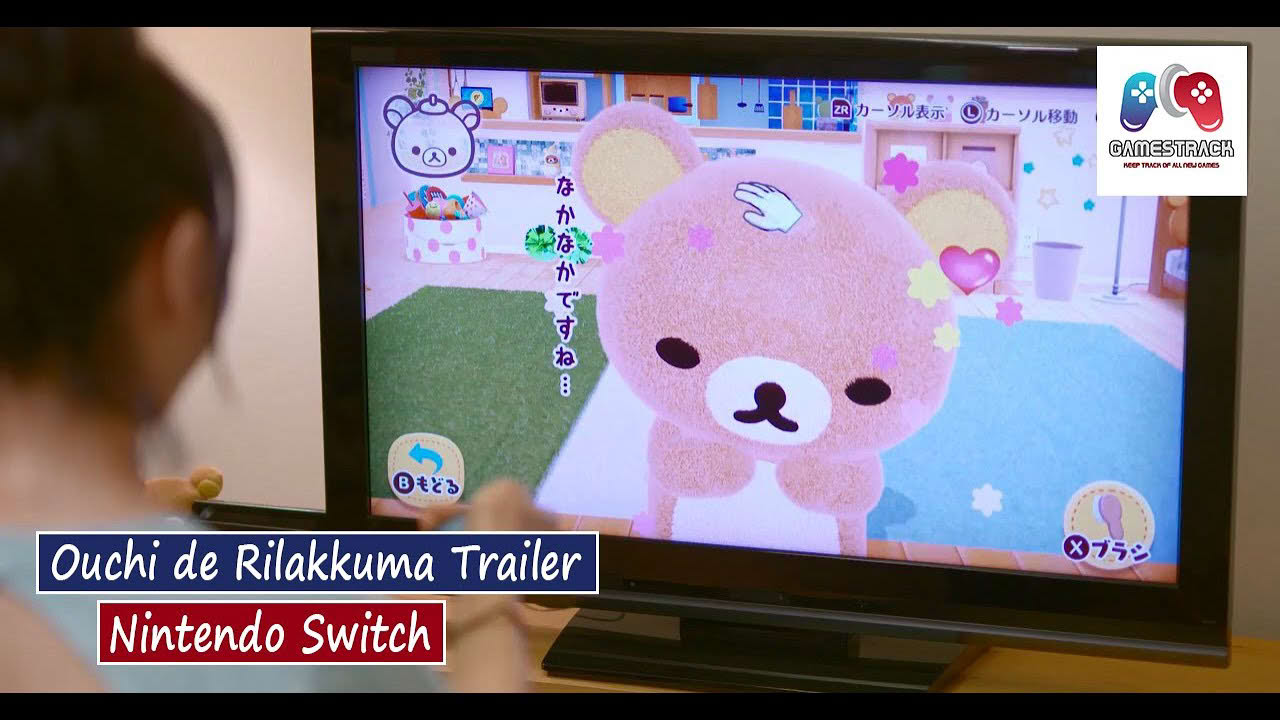 Ouchi de Rilakkuma Official Gameplay Trailer - Nintendo Switch