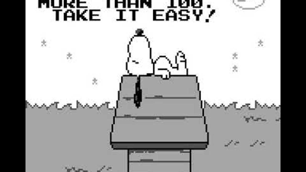 Game boy Longplay [252] Snoopy's Magic Show