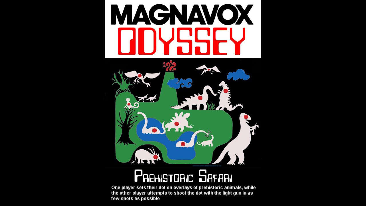 Prehistoric Safari Magnavox Odyssey 1972