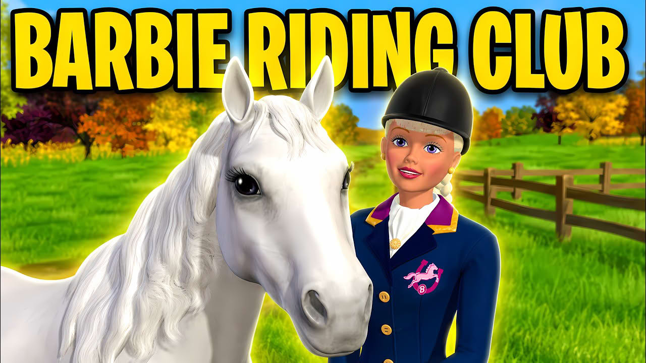 Barbie Riding Club - Barbie Adventures 🐎 (1998, PC game)