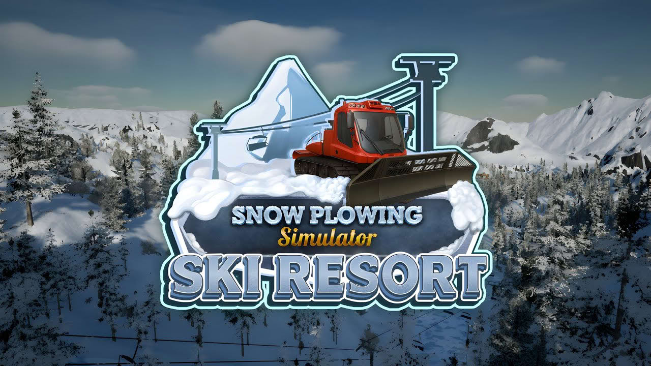 Snow Plowing Simulator - Ski Resort DLC Annoumcement Trailer