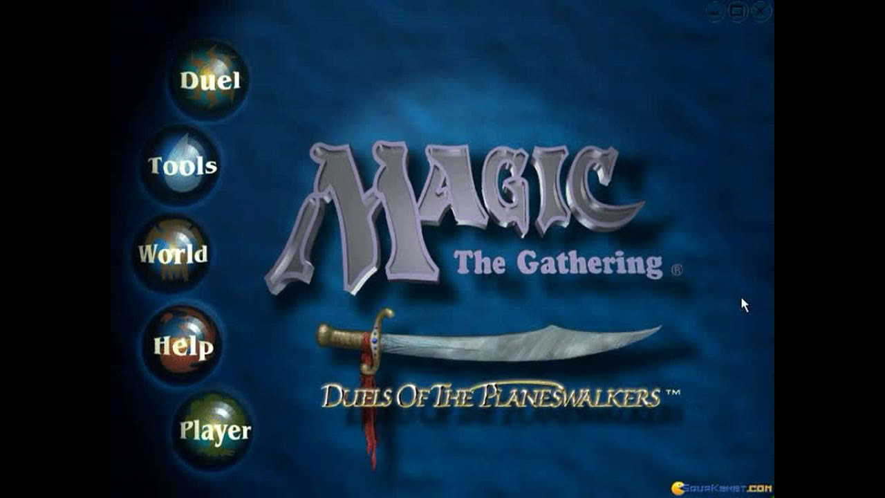 Magic: the Gathering gameplay (PC Game, 1997)