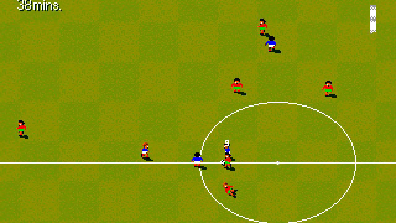 DOS Game: Sensible World of Soccer - European Championship Edition