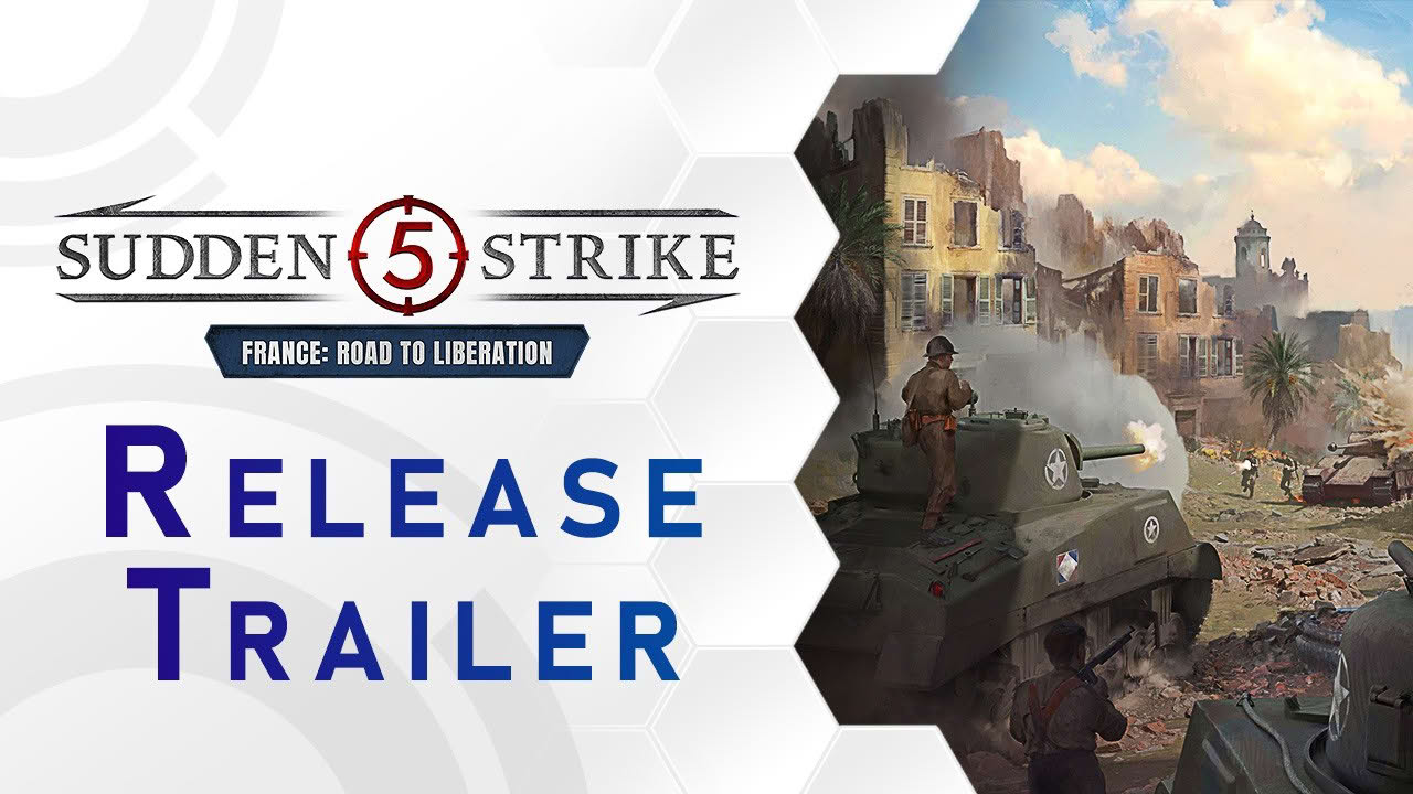 Sudden Strike 5 | France: Road to Liberation DLC | Release Trailer (US)
