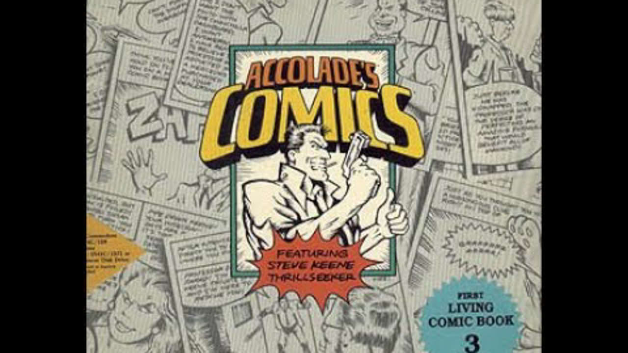 Accolade Comics:  Steve Keene, Private Spy (Story 1 - Rescue Professor Farad) (C64 Longplay)