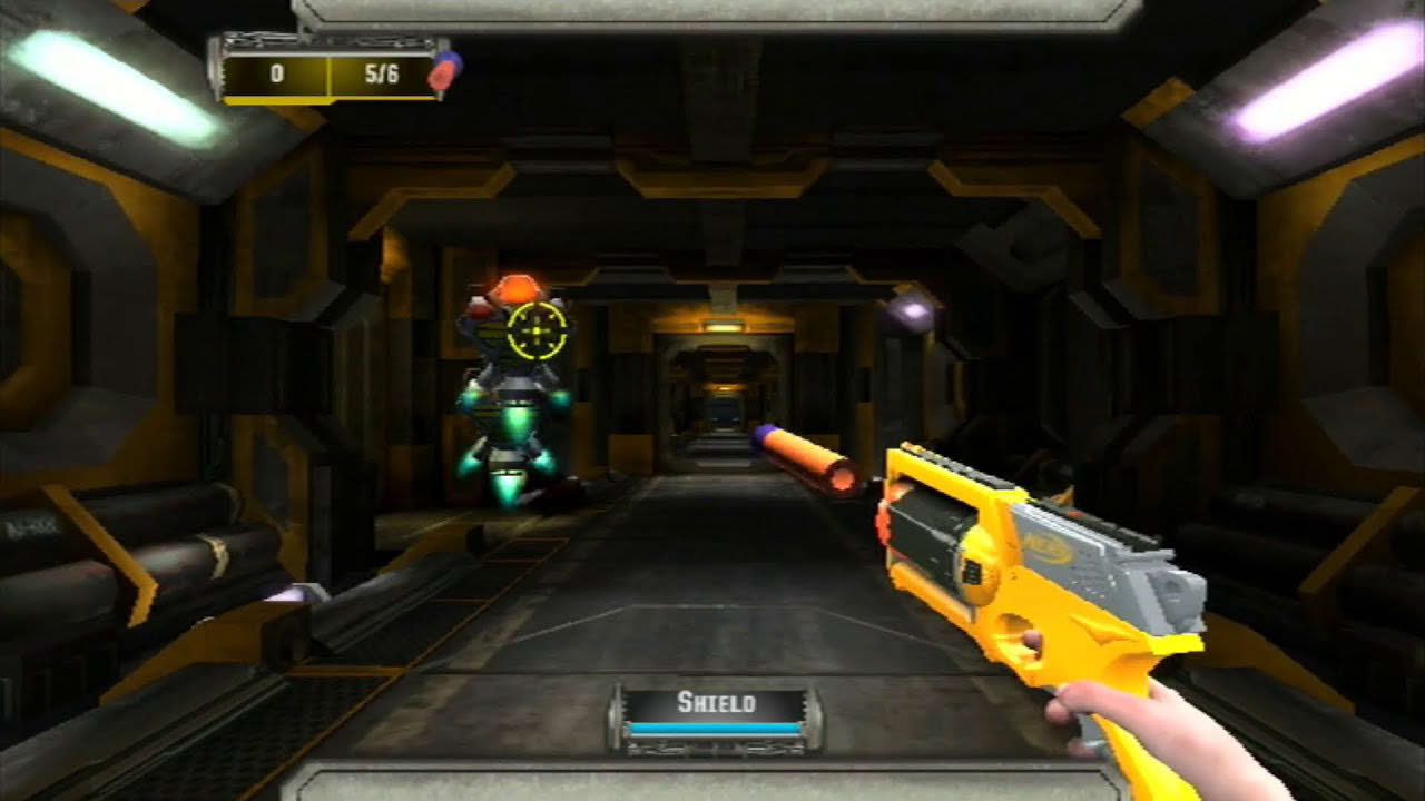 Nerf N-Strike ... (Wii) Gameplay
