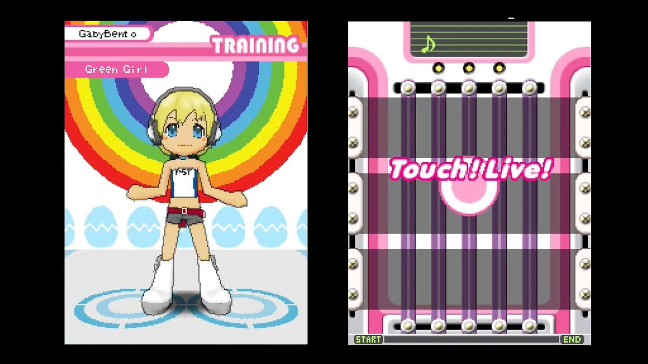 Kira Kira Pop Princess [NDS, 2006] - Gameplay Example