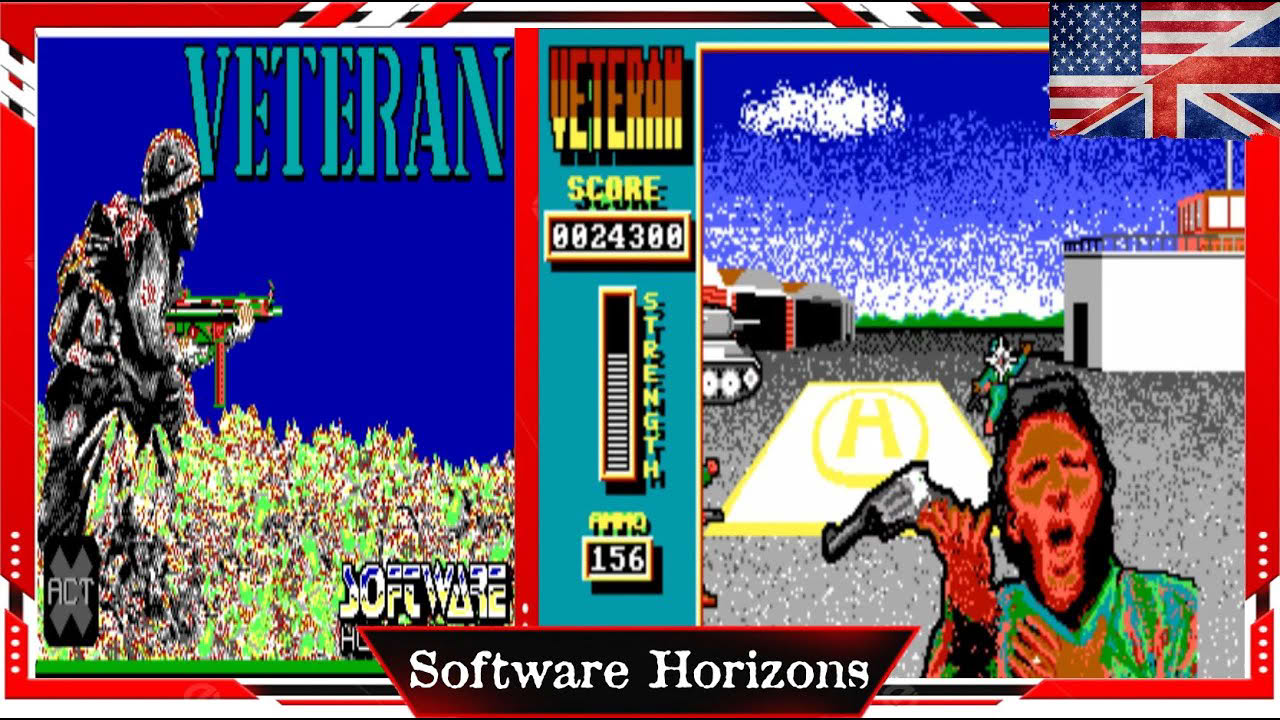 Veteran (1988) PC  FPS Shooting Range