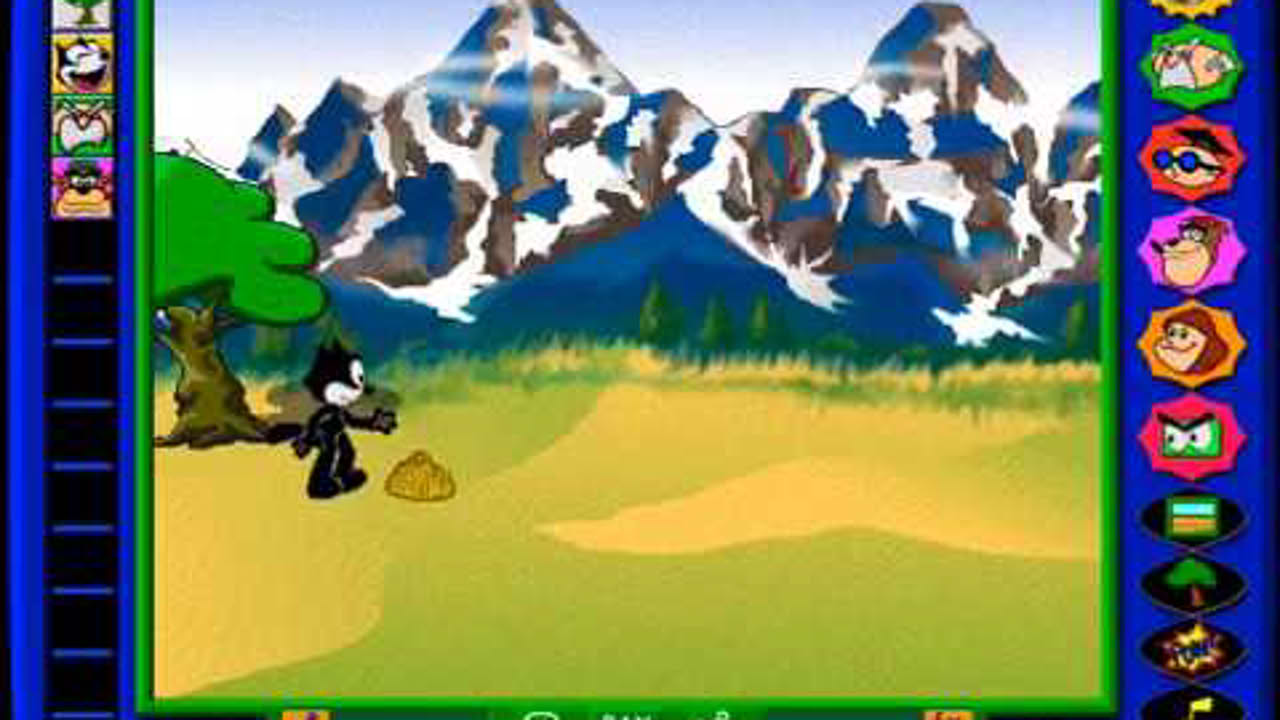 "Felix the Cat Cartoon Toolbox" gambits