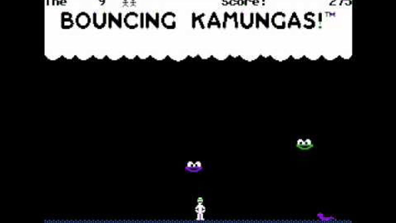 Bouncing Kamungas for the Apple II