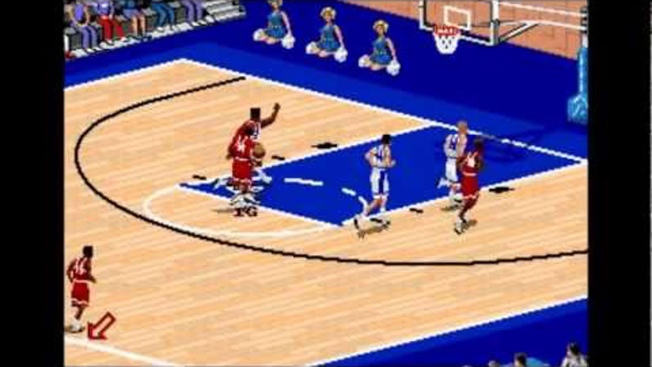 Coach K College Basketball (Genesis)- Gameplay