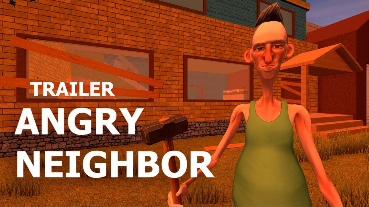 ANGRY NEIGHBOR GAMEPLAY - TRAILER PROTOTYPE