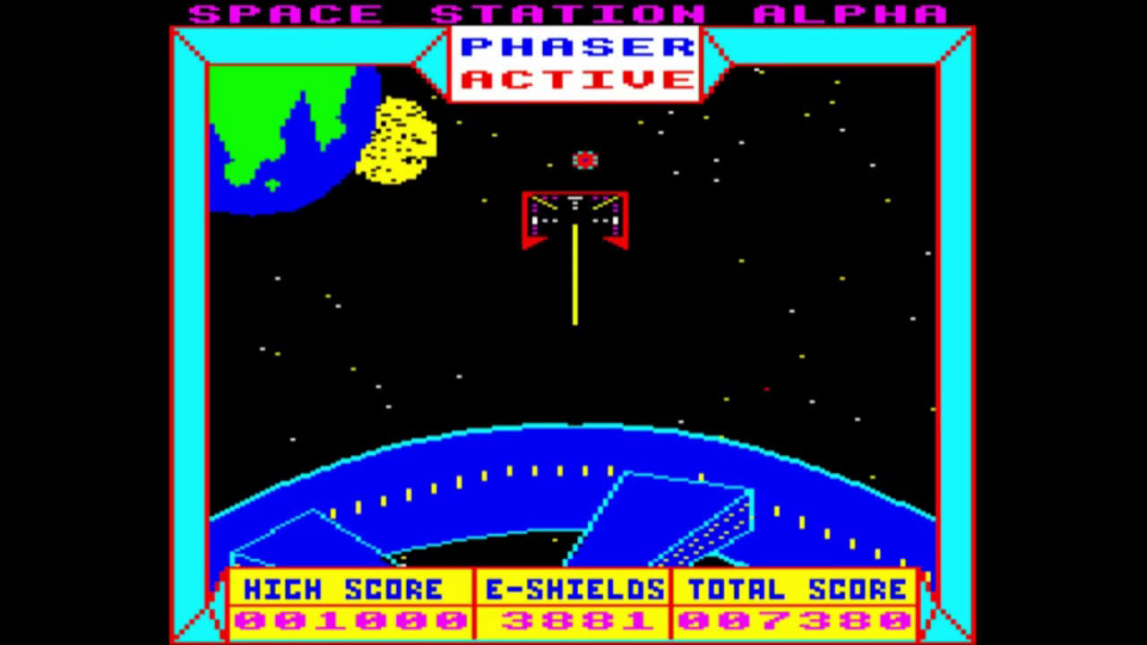 Space Station Alpha for the BBC Micro