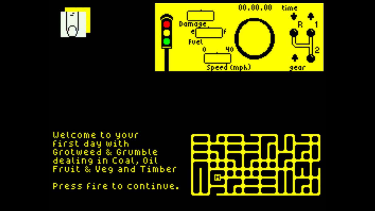 Juggernaut (CRL Group, 1985, ZX Spectrum)