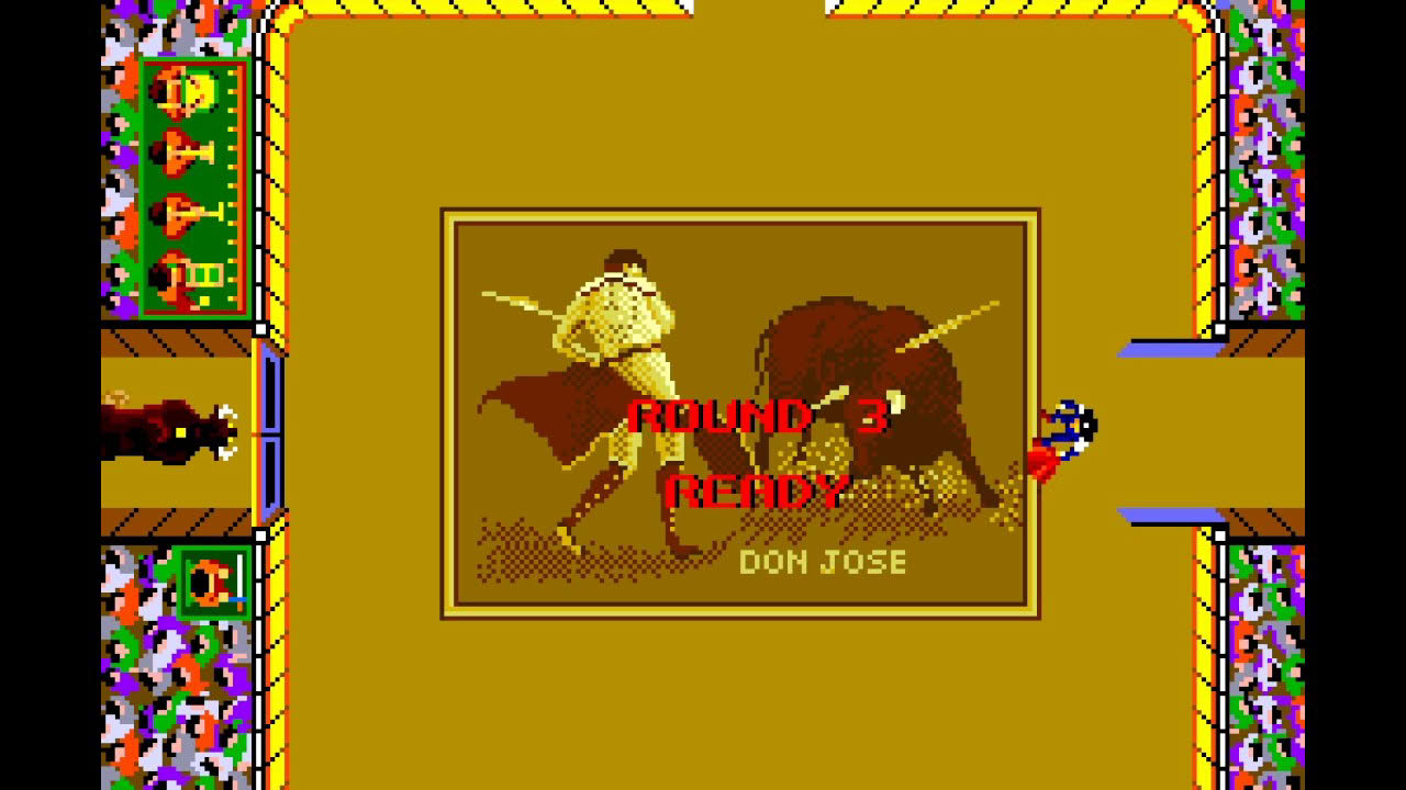 Arcade Game: Bullfight (1984 Coreland / Sega)