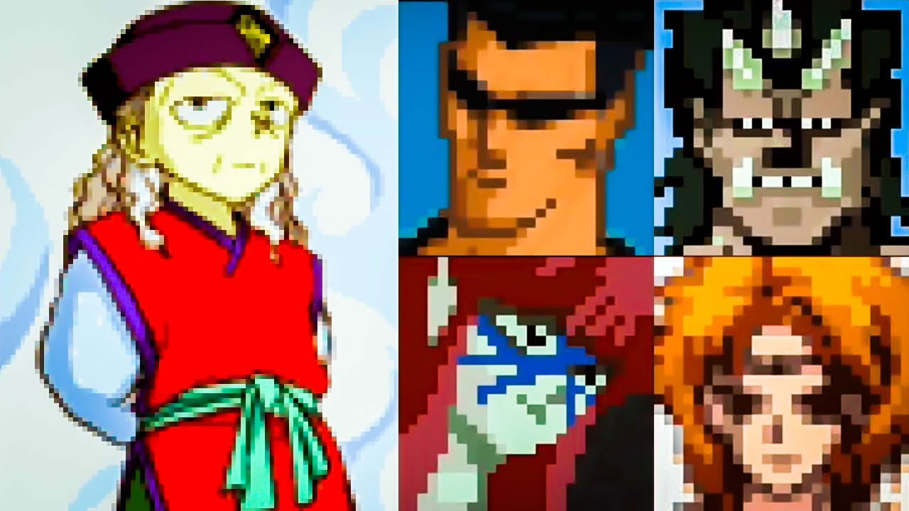 Yu Yu Hakusho - Ghost Files: Spirit Detective (GBA) - Secret Tournament Gameplay (Playing as Genkai)