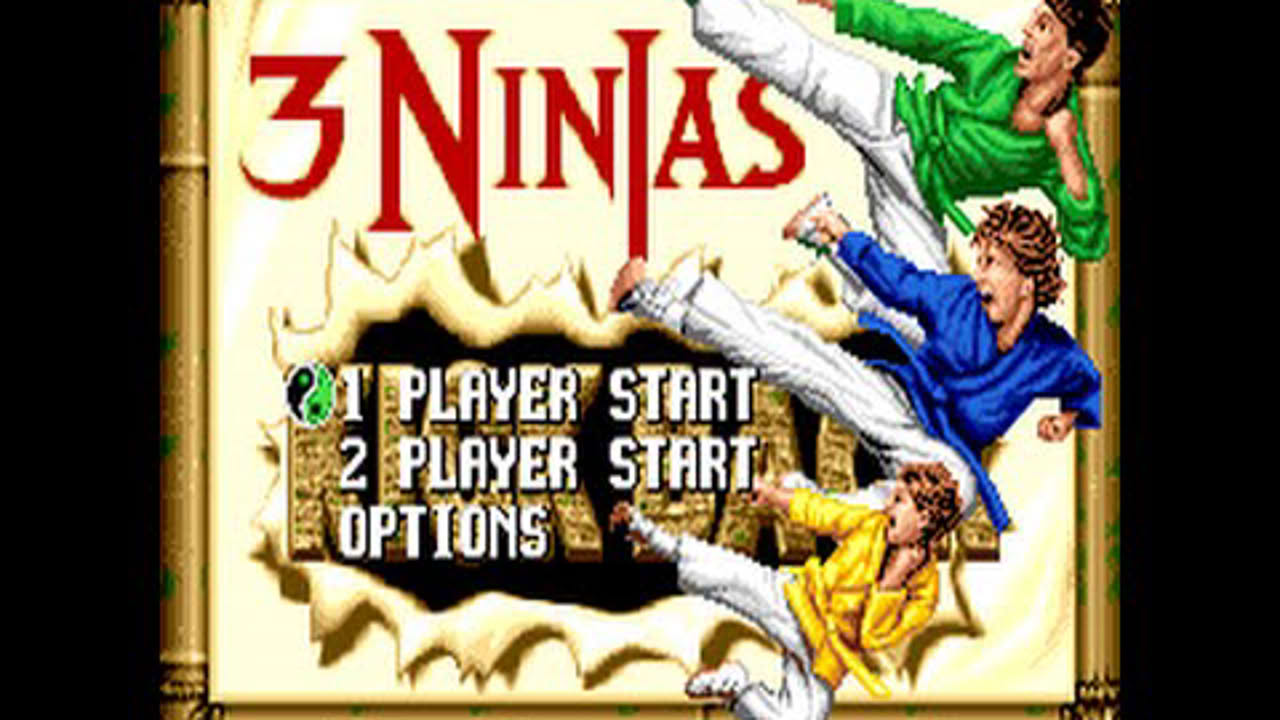 Mega-CD Longplay [033] 3 Ninjas kick back