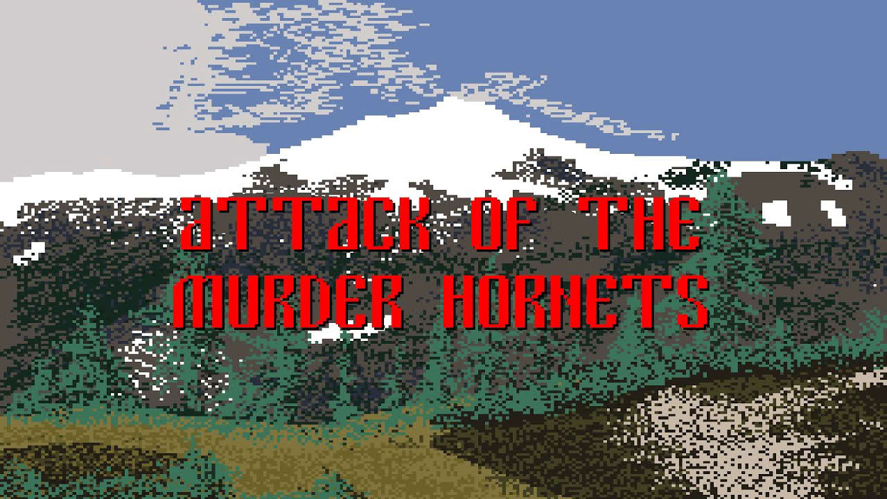 ATTACK OF THE MURDER HORNETS Pixel Horror Game Trailer | Documentary Streaming NOW on Discovery+