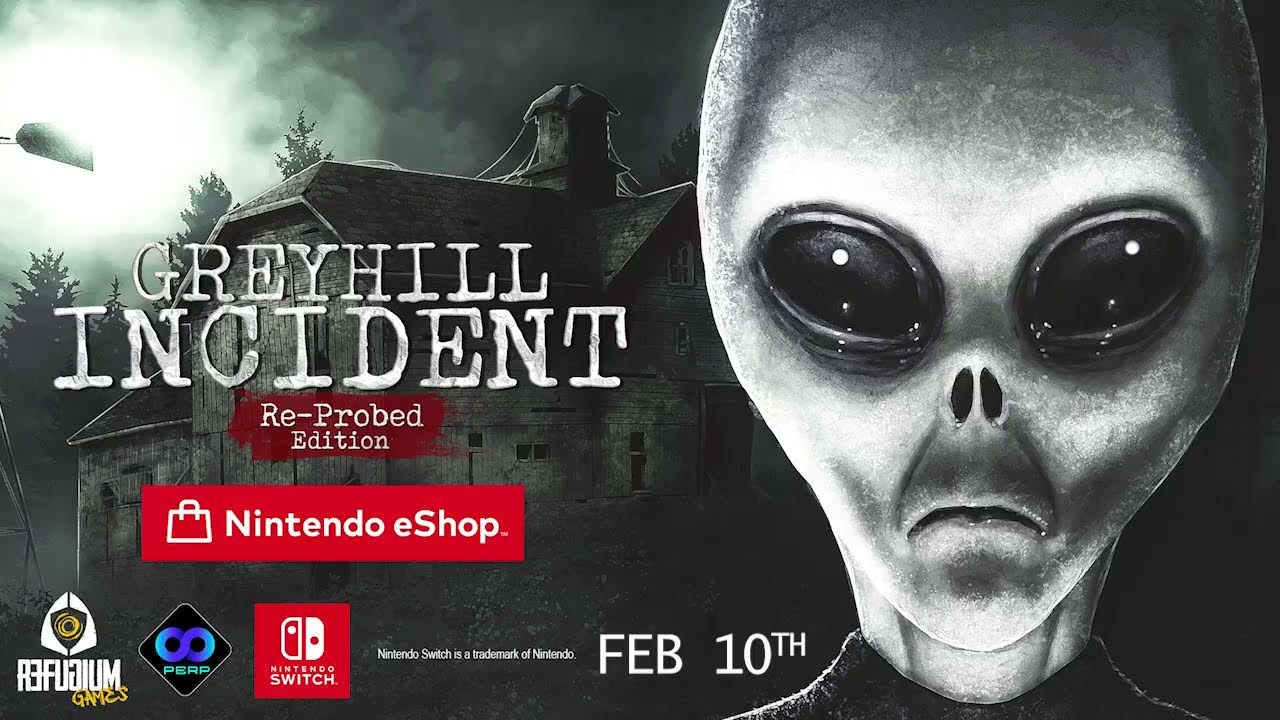 Greyhill Incident: Re-probed Edition - Nintendo Switch Release Date Trailer