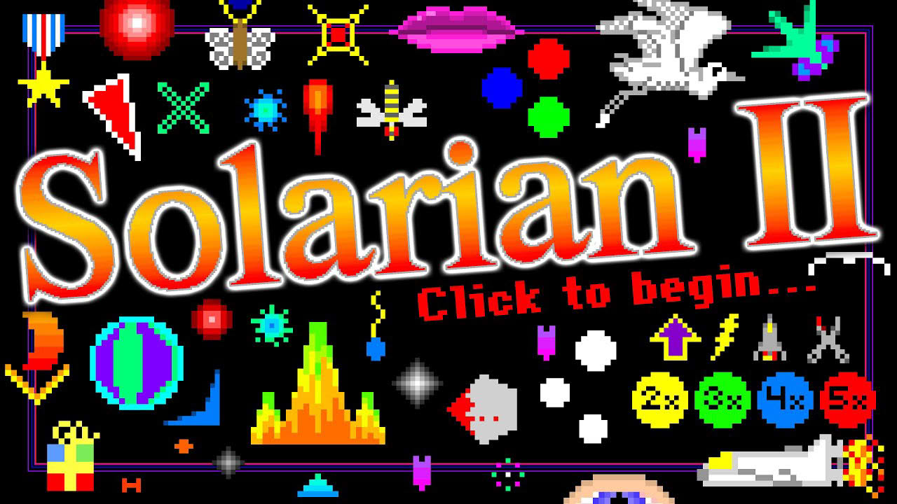 Solarian II (1990) - Full playthrough - All levels and challenges