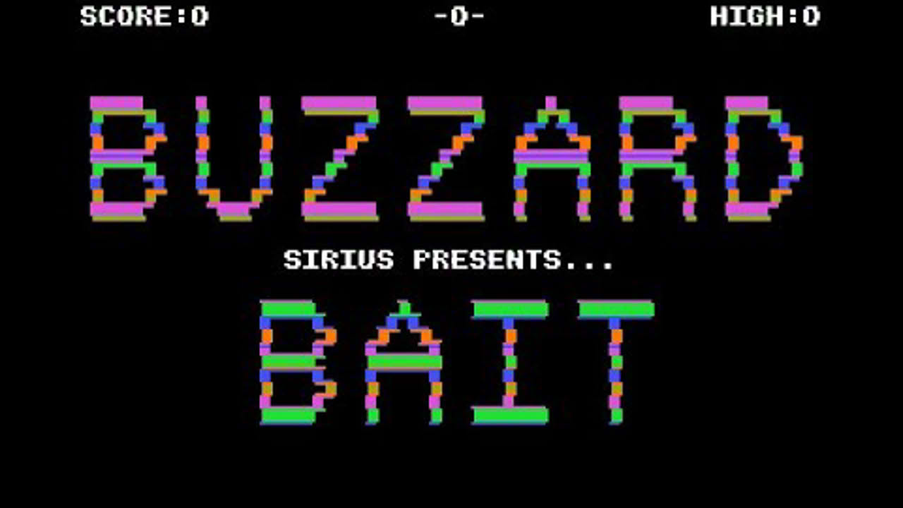 Buzzard Bait (Apple II - Sirius Software)
