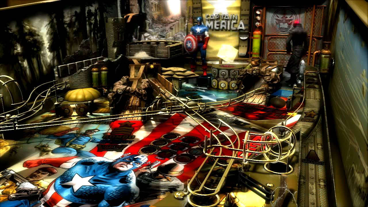Pinball FX 2: Marvel Pinball - Captain America Table Trailer