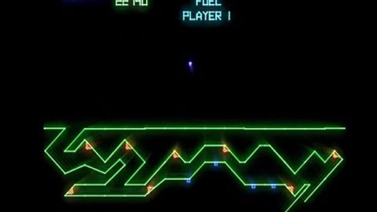 Atari Gravitar Arcade Longplay (all 4 universes completed)