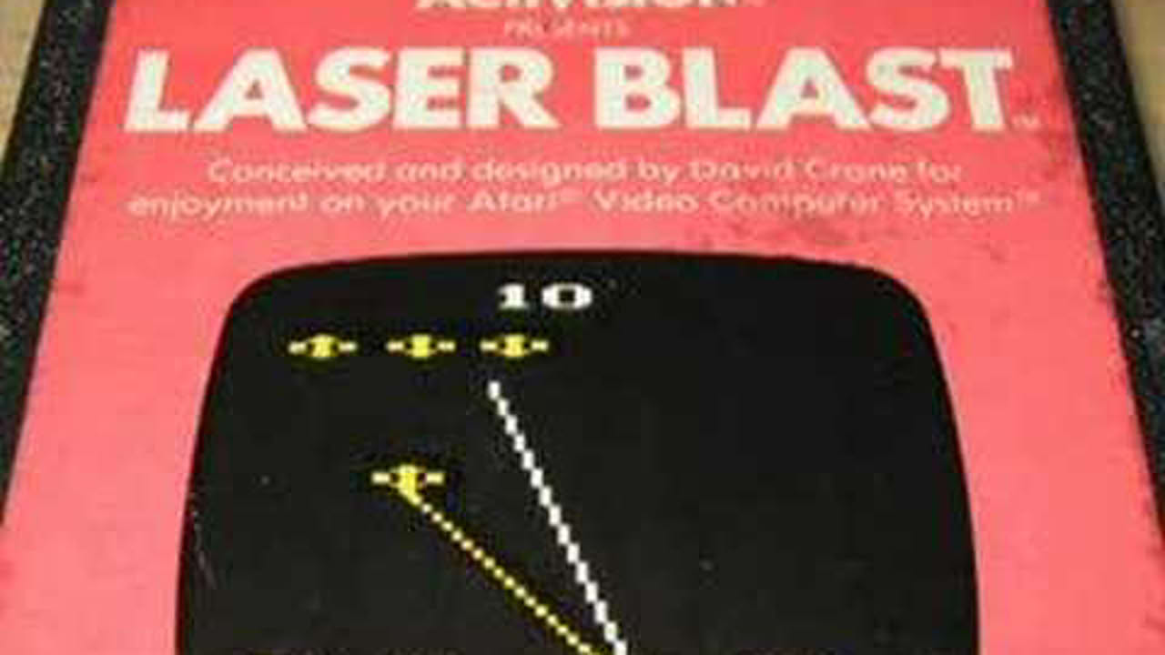 Classic Game Room - LASER BLAST for Atari 2600 review