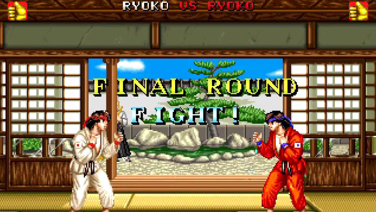 Fighter's History (Arcade) Playthrough as Ryoko