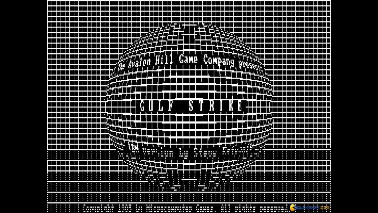 Gulf Strike gameplay (PC Game, 1984)