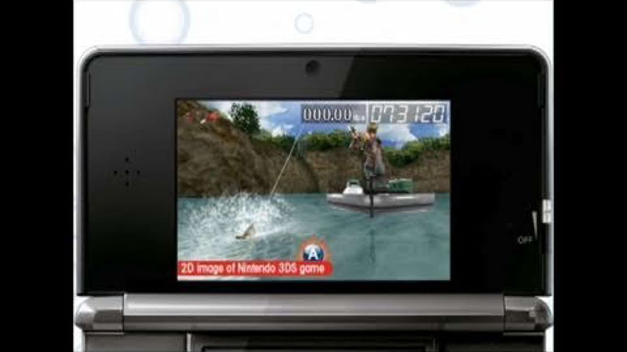 Angler's Club: Ultimate Bass Fishing 3D - N3DS - Bubble Trailer