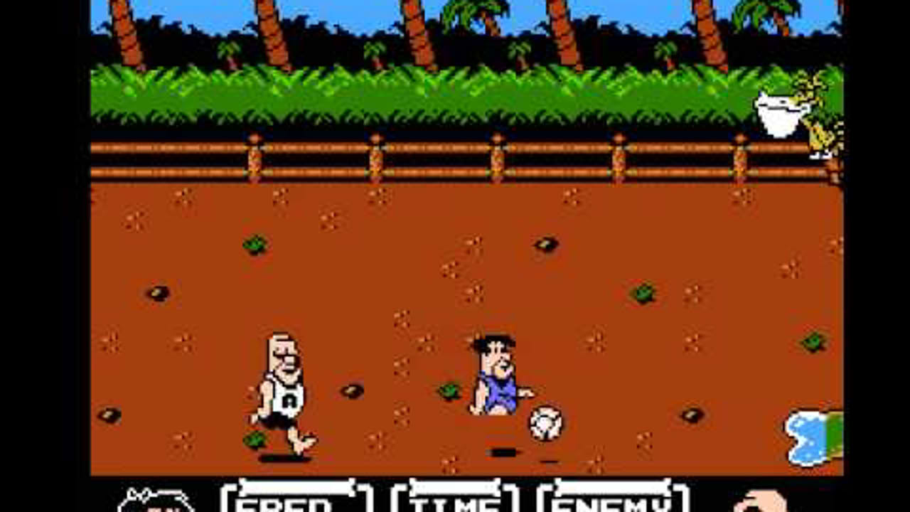 NES Longplay [376] The Flintstones: The Rescue of Dino & Hoppy