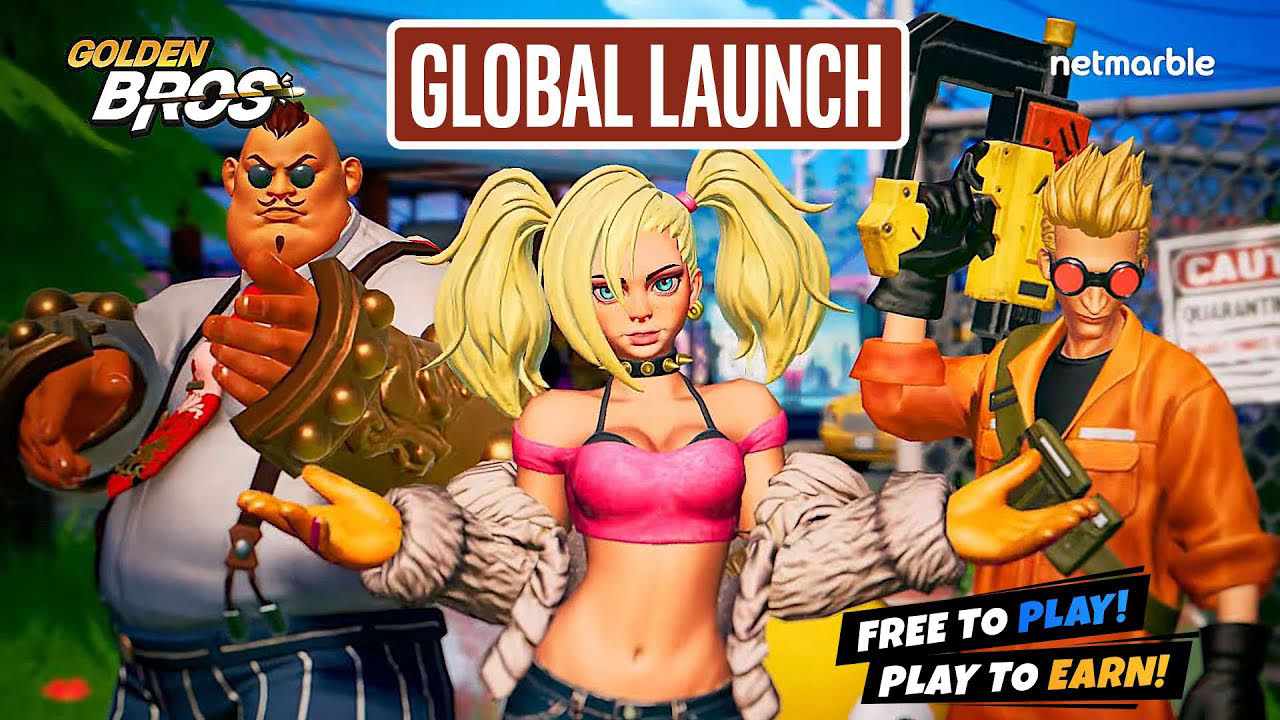 GOLDEN BROS Gameplay - Global Launch (PC/Mobile)