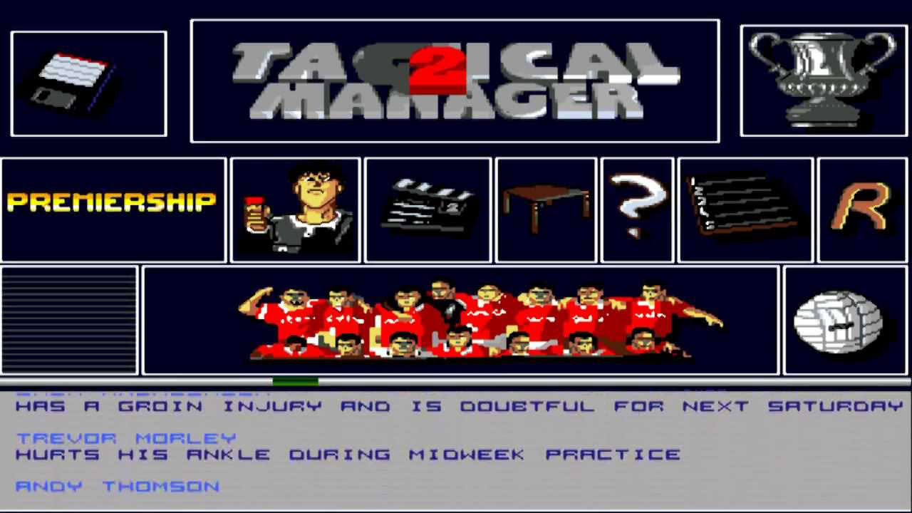 AMIGA Tactical Manager 2 AMIGA AGA PLAY In 1995 (Black Legend) [cr QTX] QUARTEX CRACKED [h GOD] adf