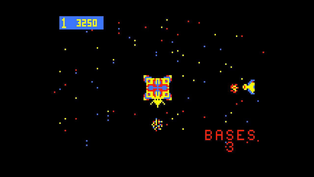 Space Fortress - (1981) - Bally Astrocade - gameplay