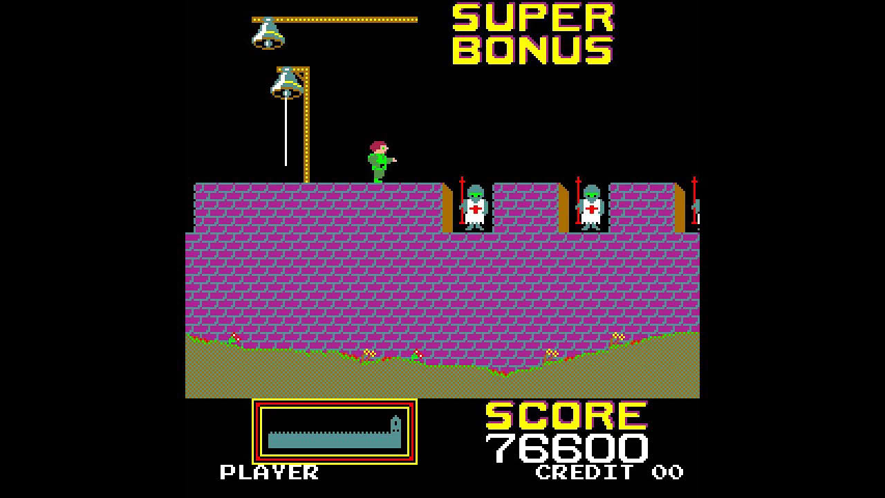 Arcade Game: Hunchback (1983 Century Electronics)