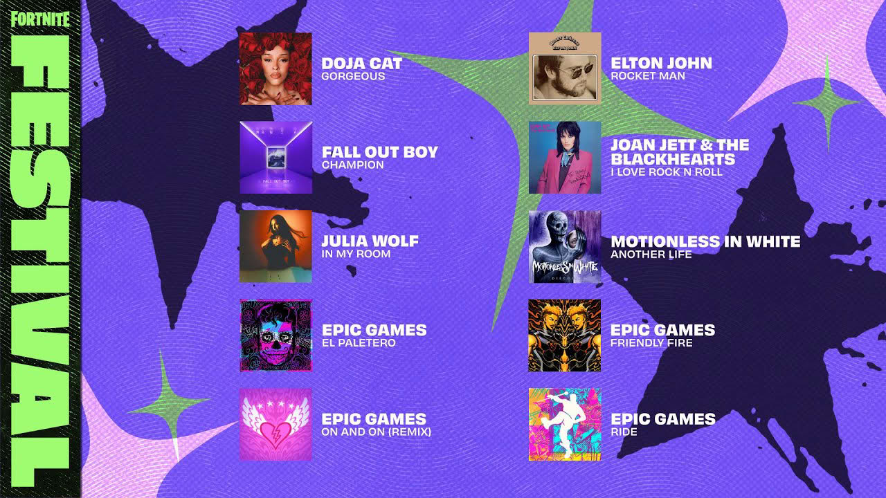 Fortnite Festival - Mixtape Music Pass Live Now!