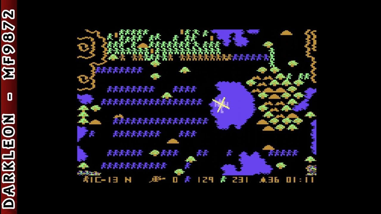 Commodore C64 - Air Support © 1984 Synapse Software - Gameplay