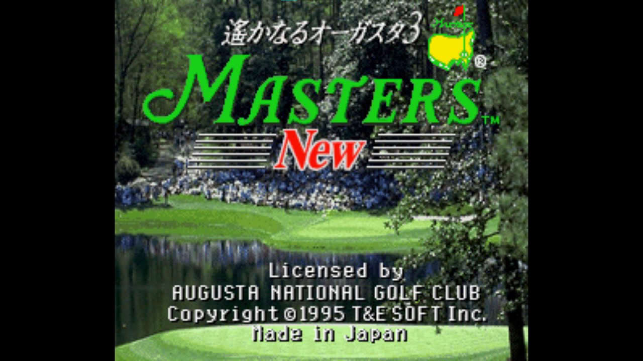 Harukanaru Augusta 3: Masters New (マスターズ ニュー 遥かなるオーガスタ3 MASTERS New) Japan 4k SNES