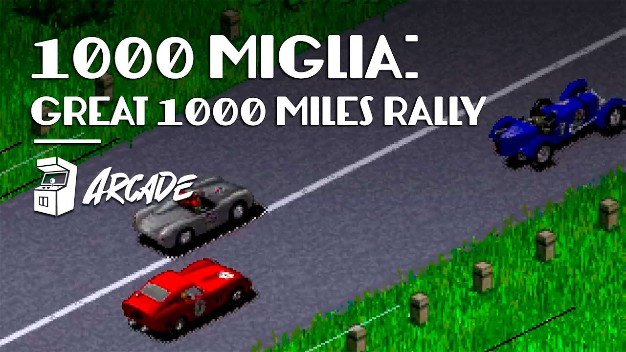 1000 Miglia: Great 1000 Miles Rally (1994) [Arcade] Playthrough