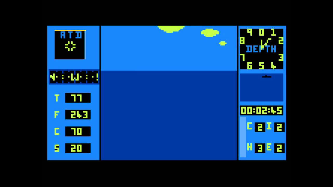 Submarine Commander for the Atari 8-bit family
