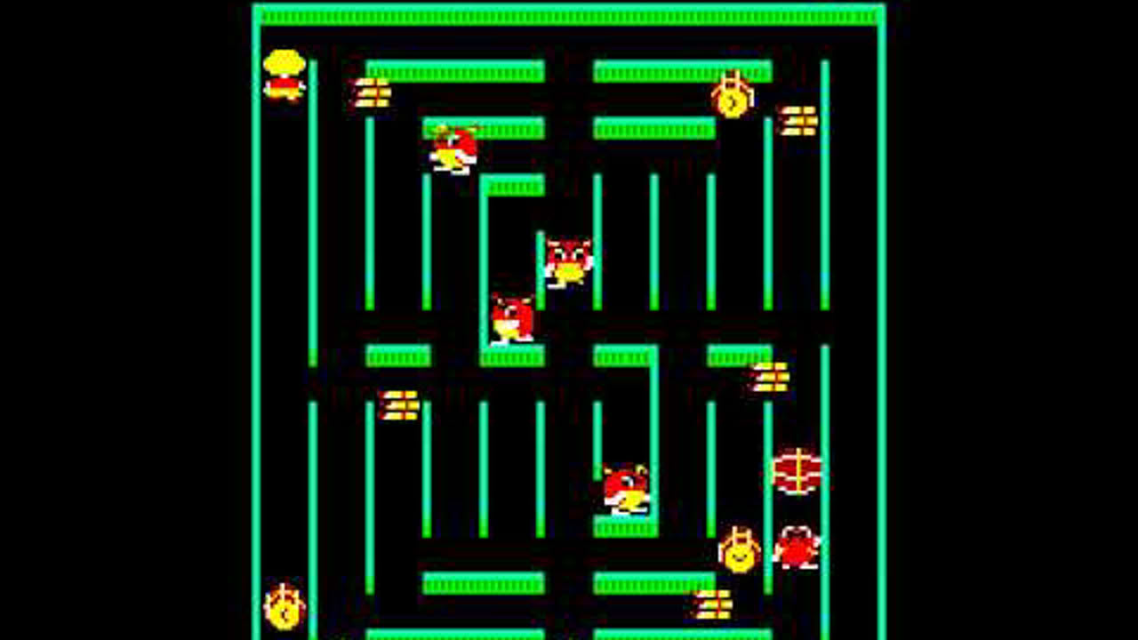 Arcade Game: Mrs. Dynamite (1982 Universal)