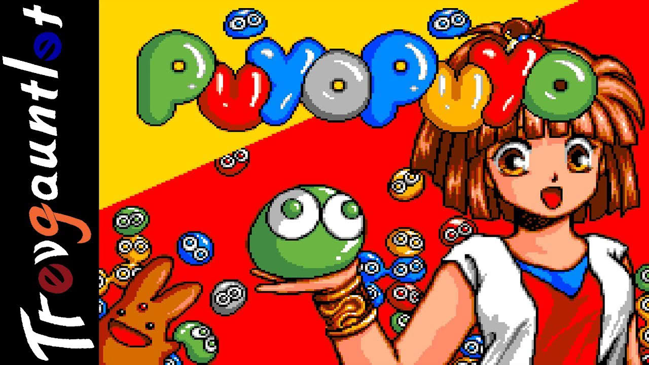 Puyo Puyo (ぷよぷよ), MSX (1991) Mission 1-10 Gameplay