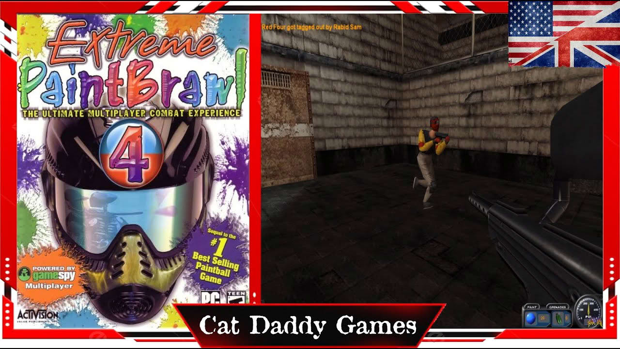 Extreme Paintbrawl 4 (2002) PC FPS Paintball Action Shooter